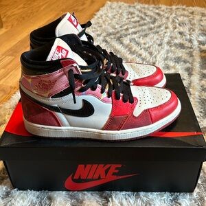 Marvel Spiderman Nike Air Jordan Limited Edition Like New, barely worn size 8.5